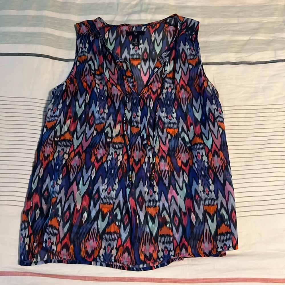 Ladies sheer tank